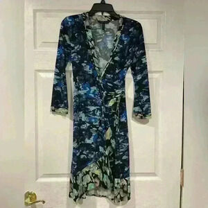 BCBG Maxazria wrap dress women’s size S
